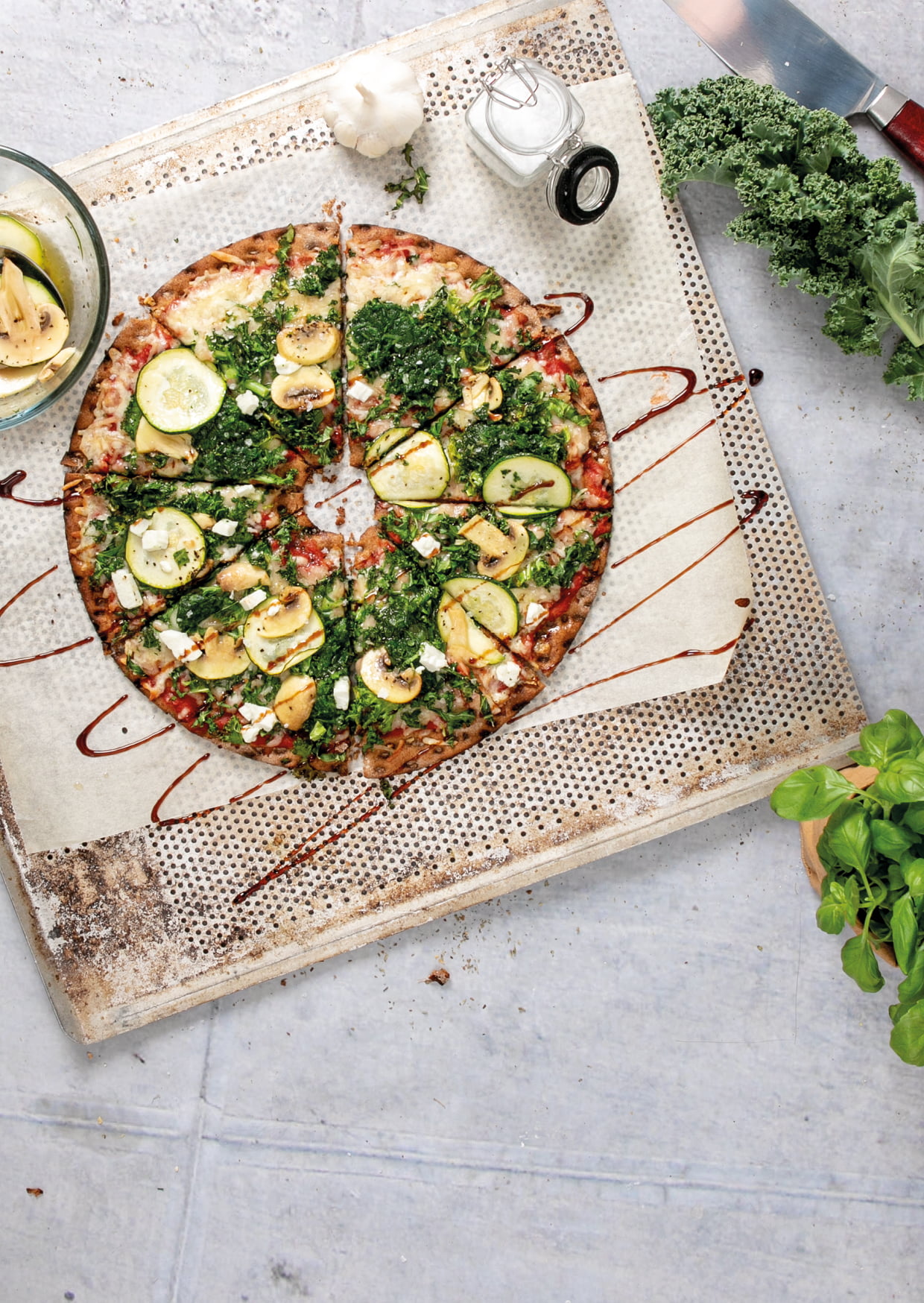 Knäckepizza Gröna Ängar