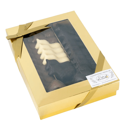 Choklad Hästar i ask Chokladverkstan