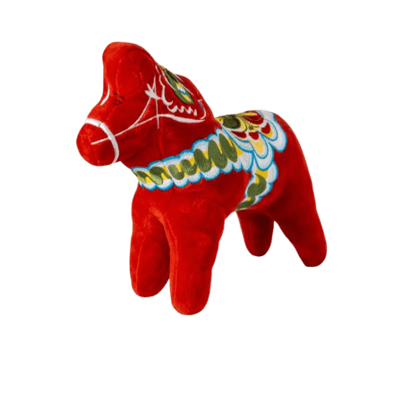 Mjukis Dalahäst 23 cm Nordic