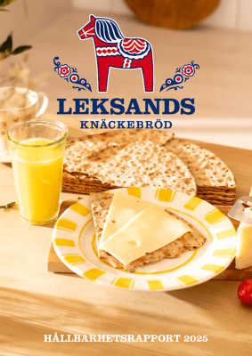 Hållbarhetsrapport Leksands Knäckebröd 2025_210 x 297